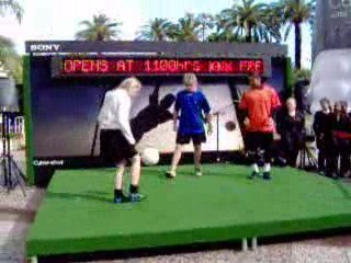 football jonglage cannes 2009