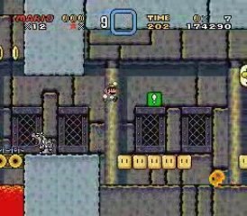 Lets play SMW pt 38 Roys Castle