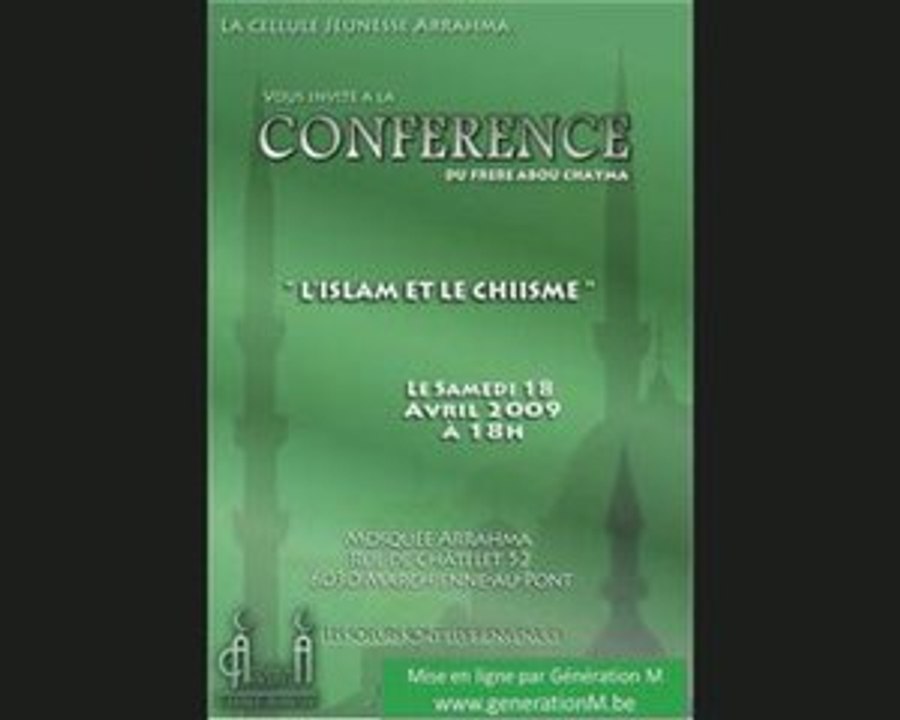 L'Islam et le chiisme (par Abu Chayma) 1/4