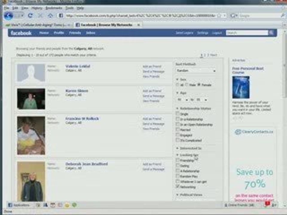 FaceBook List Building with Local Network Strategies