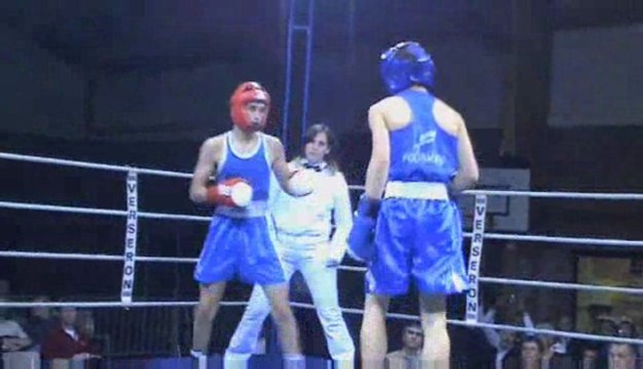 Soirée boxe - Thomas Besozzi remporte son premier combat pro