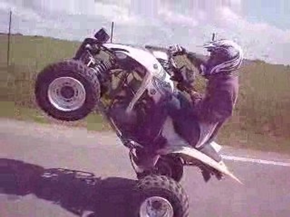 samsool stunt quad raptor 350 poiters weeling a dassault