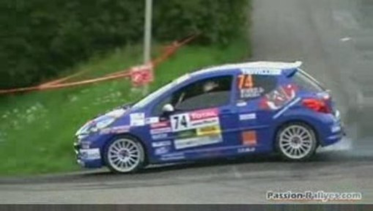 Rallye Lyon Charbonnières Rhône 2009 Volant Peugeot 207 RC