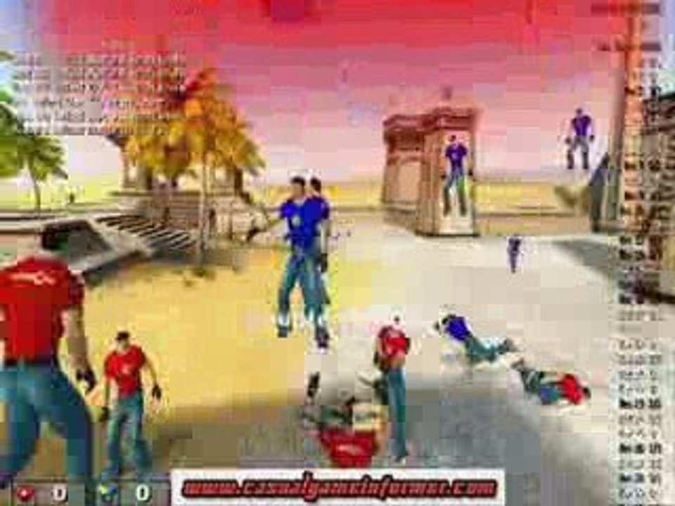 Serious Sam Forever : Deathmatch with 100 bots
