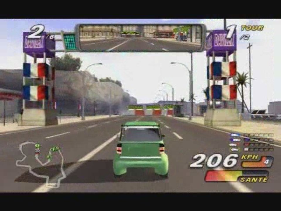 Test vidéo - Paris Marseille racing : Destruction Madness