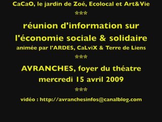 l'économie sociale et solidaire expliquée à Avranches #2
