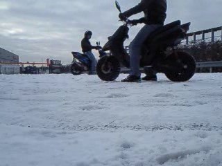 nitro et rocket sur le nege