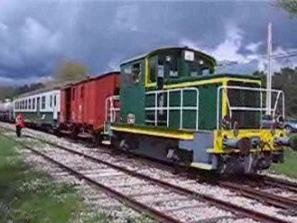 Matériel ferroviaire en manoeuvre