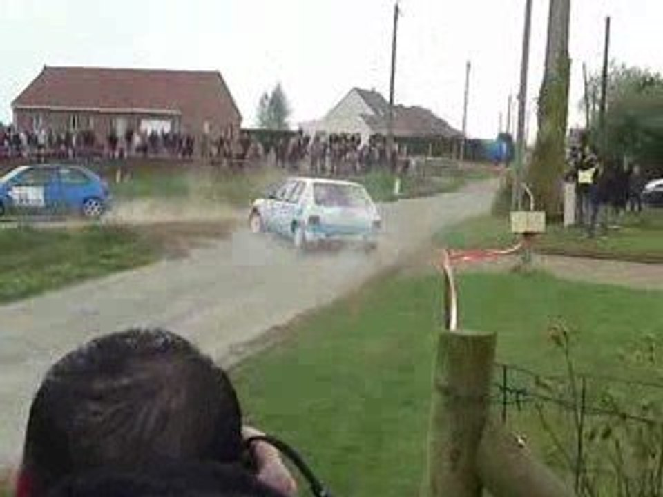 PESANT Jérôme  et  RUMAS Geoffrey  - rallye de la lys 2009