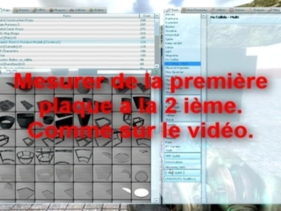 Gmod 11: Créer Door coulissante.