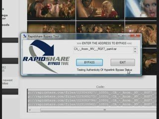 Rapidshare Bypassing Tool "NEWEST VERSION*