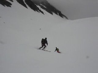 descente vers Légette