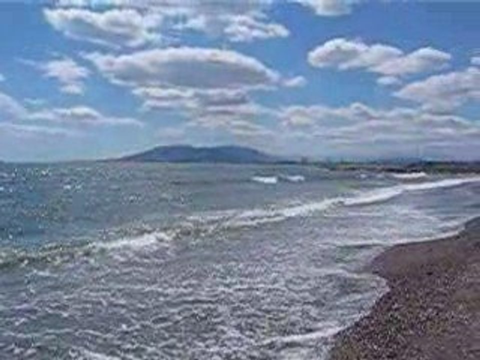 El Mar Mediterraneo en la Playa del Dedo de Malaga