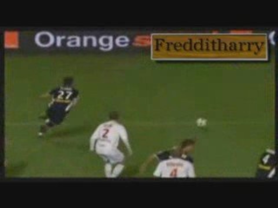 Bordeaux-Lyon 1-0 but d'Alou Diarra 43'