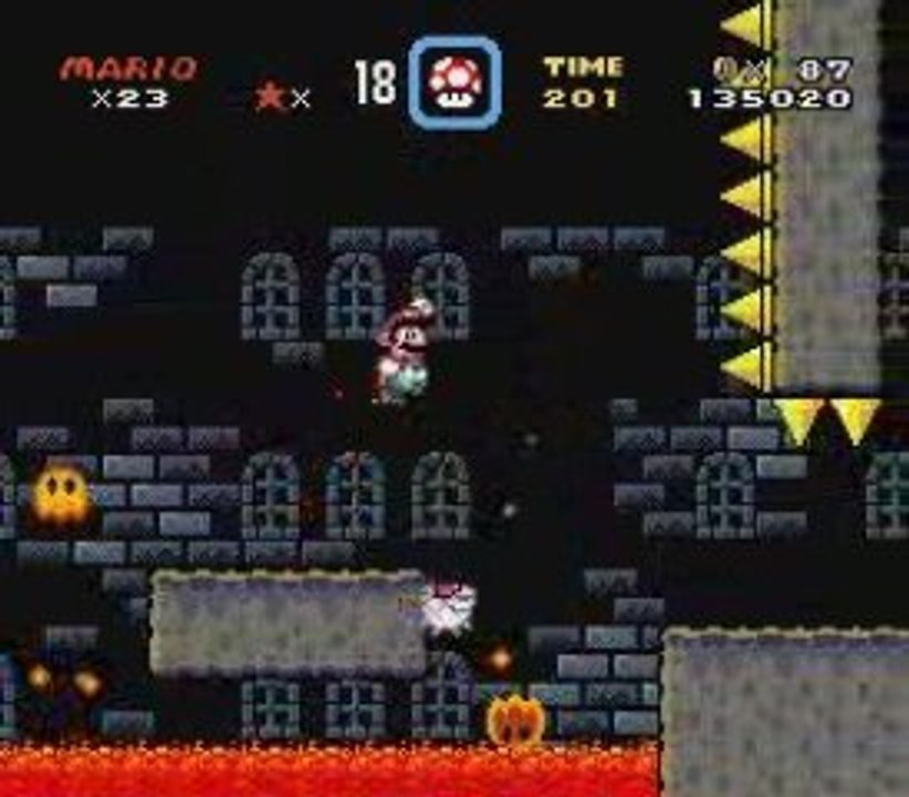 Lets play SMW pt 55 Valley Fortress