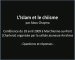 L'Islam et le chiisme (par Abu Chayma): Q&R + réfutation