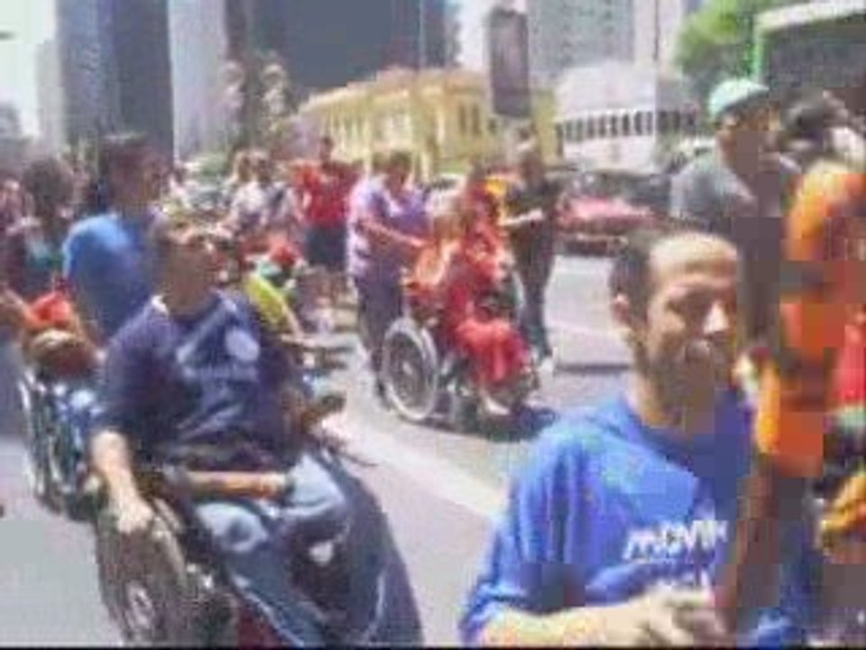 Passeata NA AVENIDA PAULISTA EM 06/12/2008