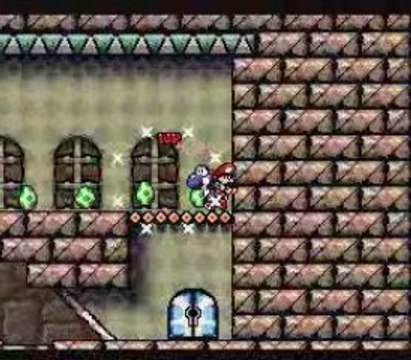 Lets play Super Mario World 2 Yoshis Island pt 9 level 1-8