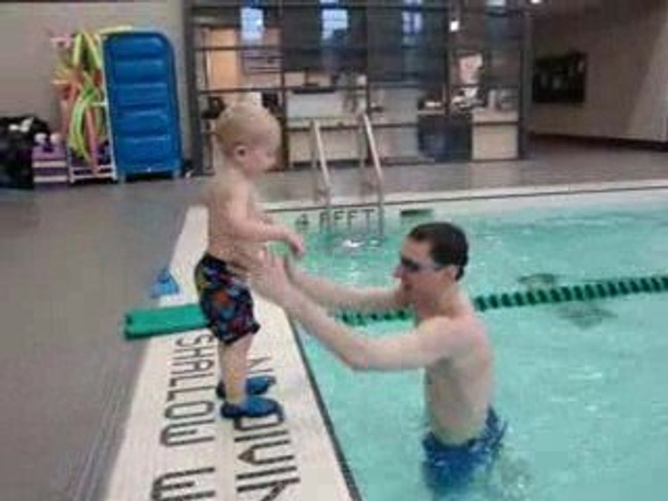 Fun at the pool - April 09