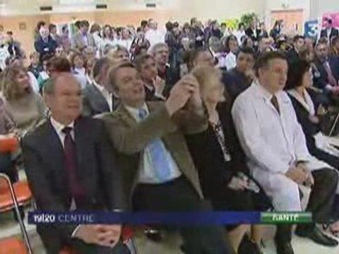 17 04 2009 Roselyne Bachelot et Maurice Leroy à Vendôme