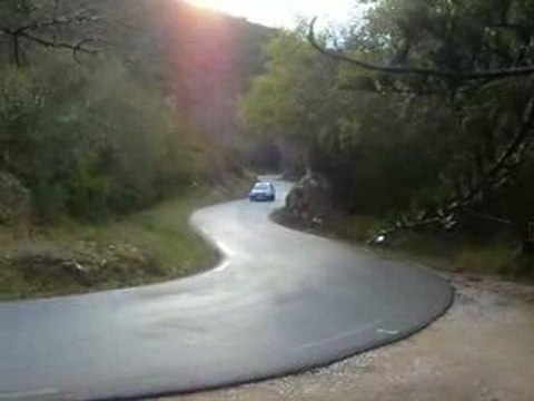 Rallye de venasque 2009 samedi 205 GTI n°92 bizzari