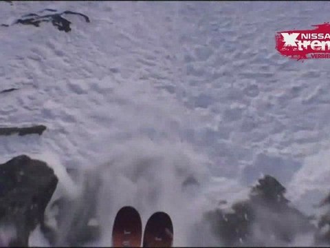 Aurelien Ducroz run at the Nissan Xtreme - Verbier 09