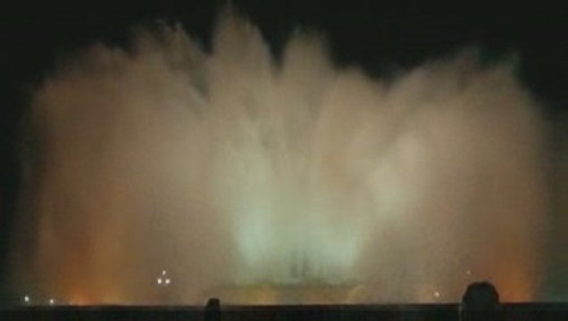 Barcelona. Барселона. Поющие фонтаны