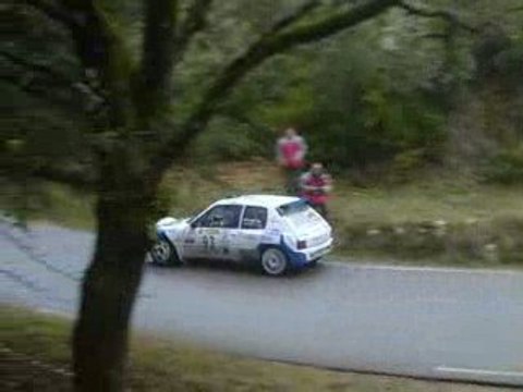 Rallye de venasque 2009 samedi 205 GTI n°93 ruiz