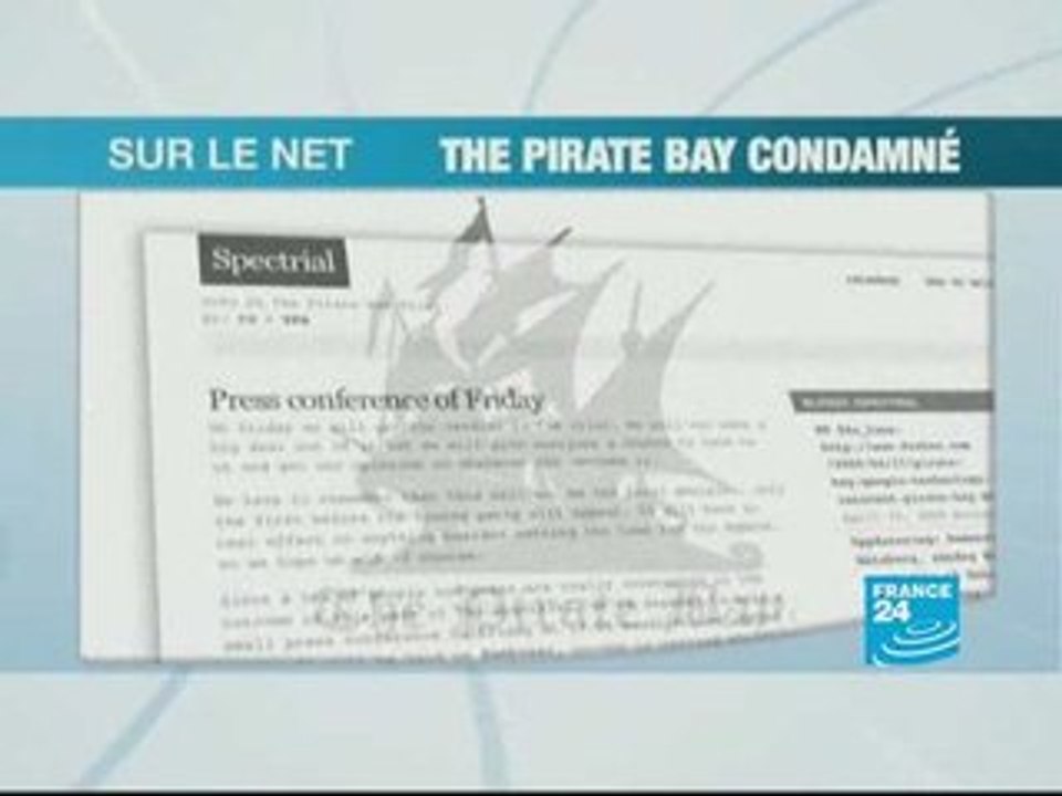Pirate bay: les internautes protestent
