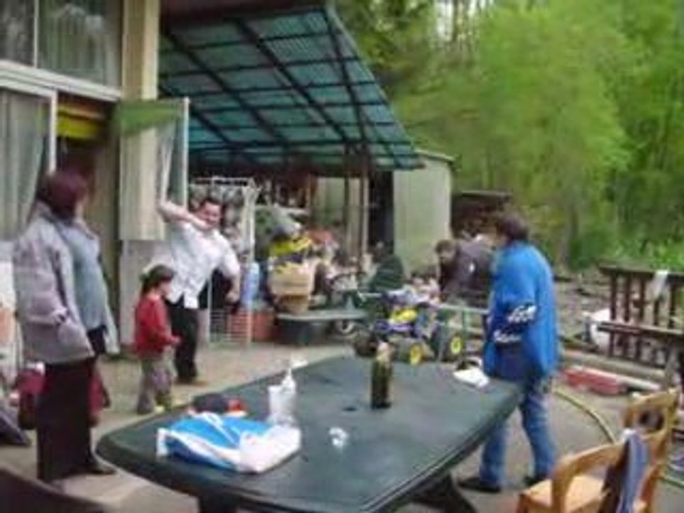 Ophélie et samuel sur le quad