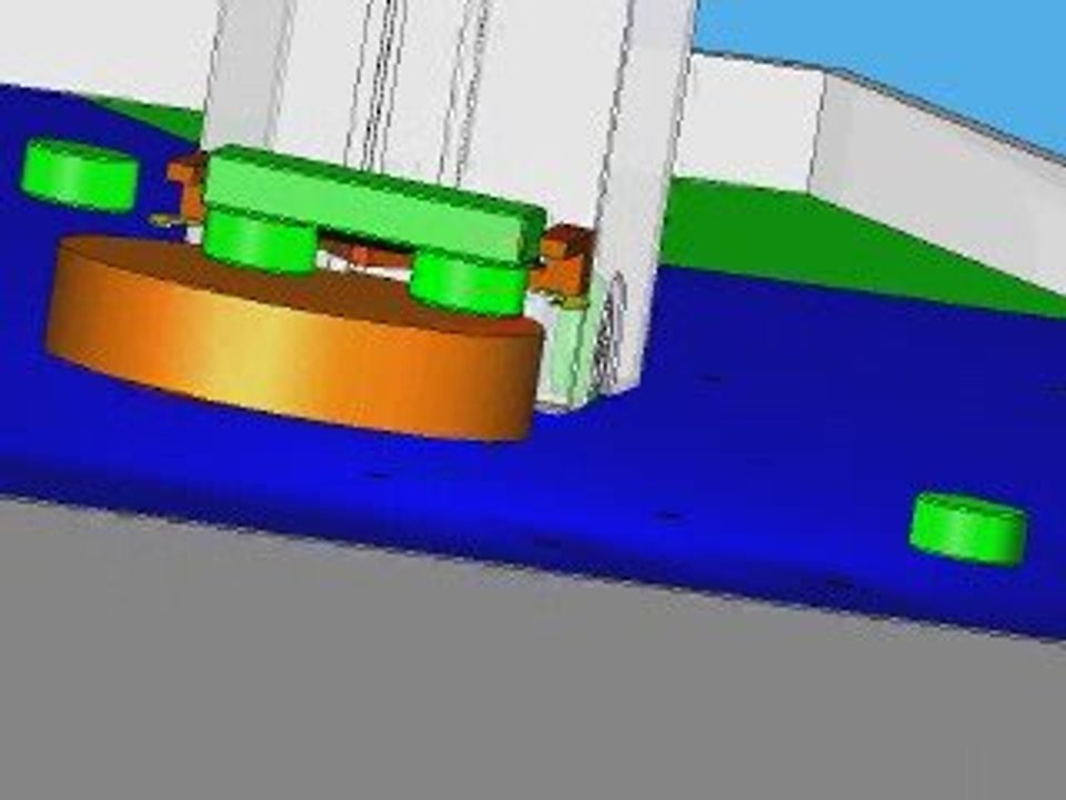 Simulation 3D du robot 2009 v2