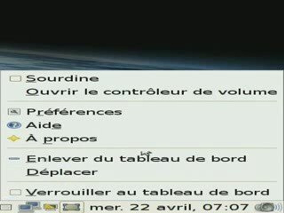 Rendre le son muet sous Gnome