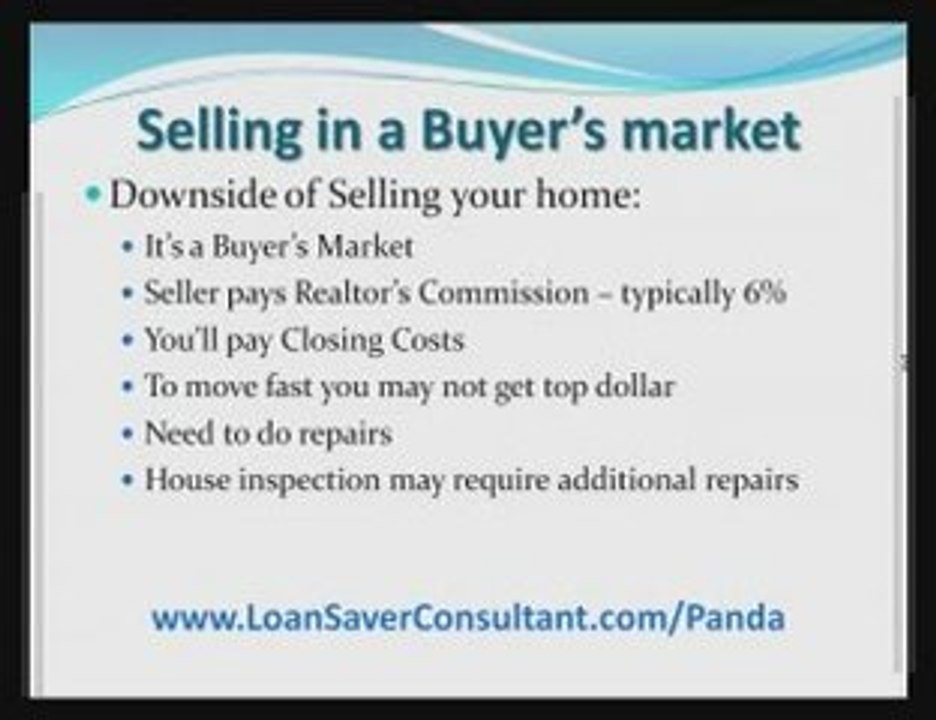 Selling in a Buyer's Market by Loan Modification Speciali...