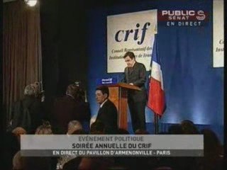 Crif 2009 ( Mensonge sur la hausse de l'antisémitisme )