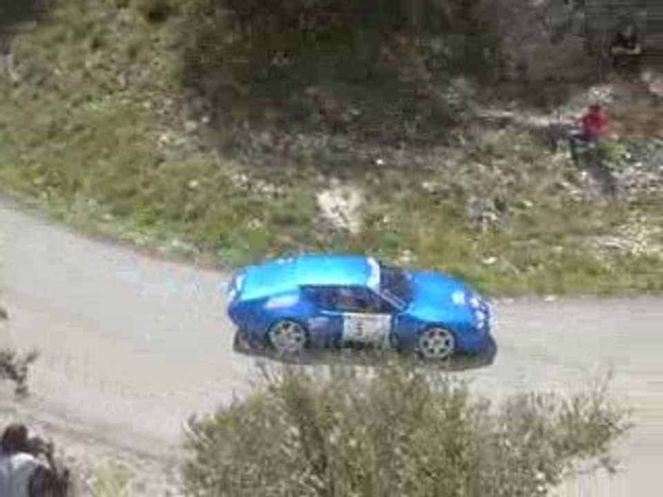 Rallye de venasque 2009 Alpine A310  n°5 brignol