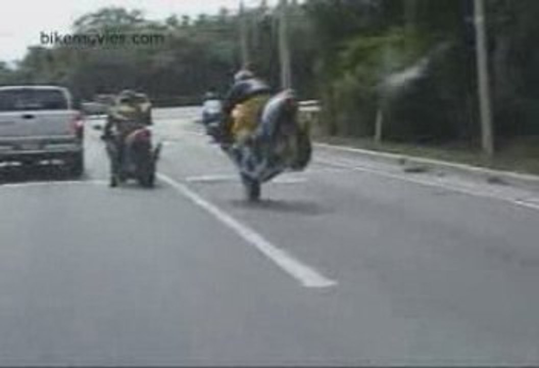 Accident motos