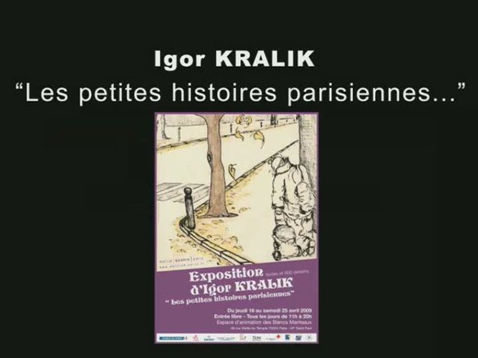 Les petites histoires parisiennes d'Igor Kralik