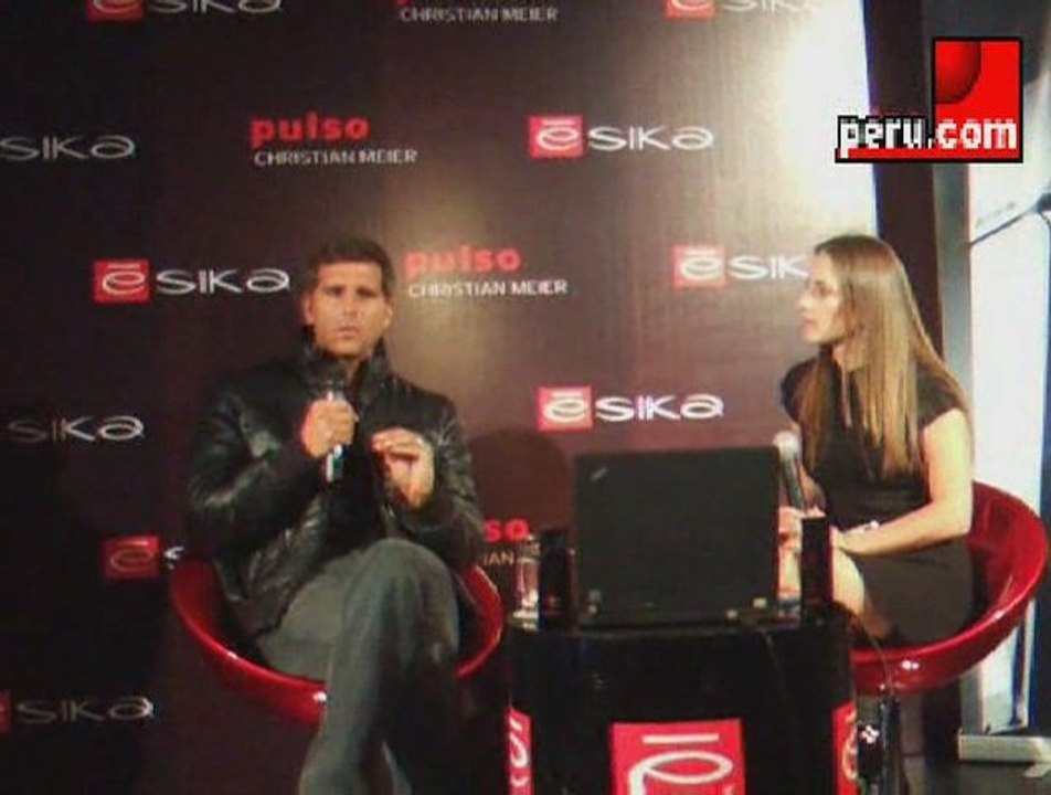 Christian Meier habla sobre su fragancia 'Pulso' de Ésika