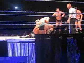 randy orton soumission sur triple h wwe smackdown strasbourg