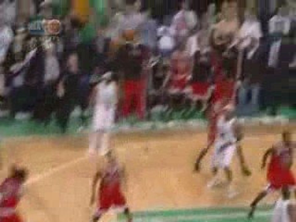 Ray Allen Knocks Down the Game-Winning Three