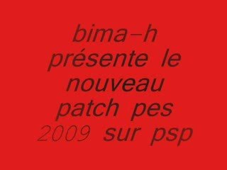 bima-h  : Patch pes 2009