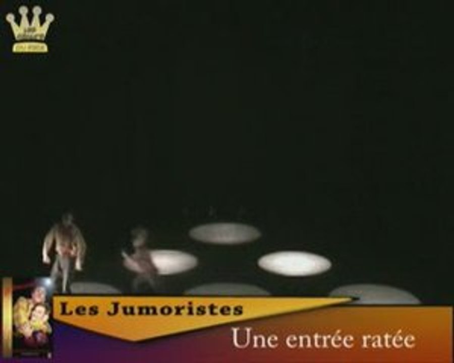 Les Jumoristes une entrée ratée humour visuel burlesque
