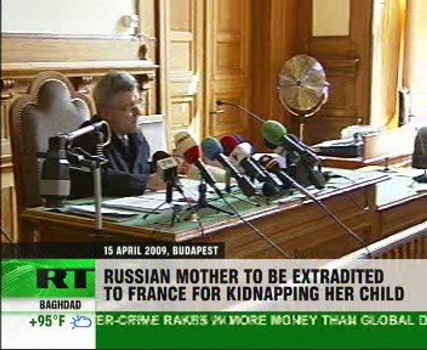 Russian mother of kidnapped girl to be extradited to France