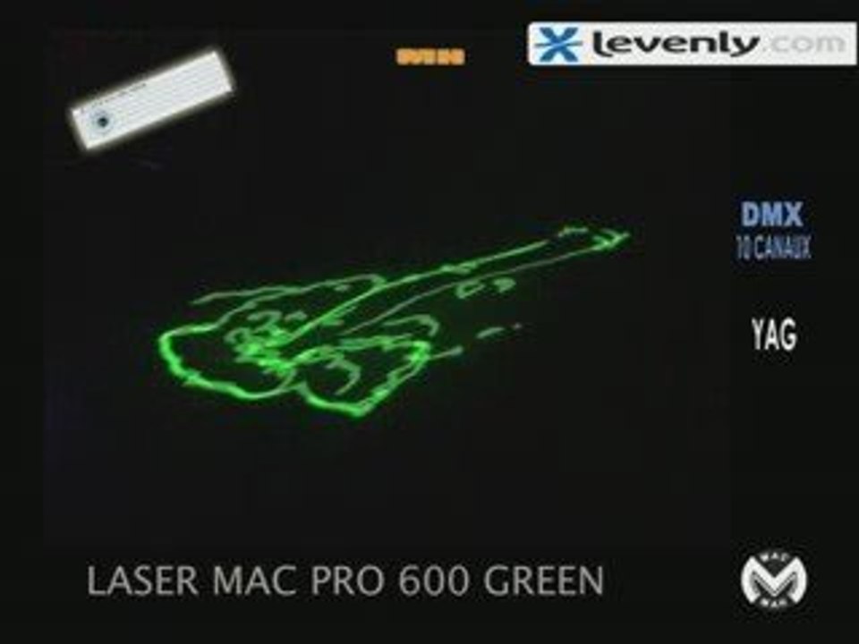 Laser Mac Pro Green MAC MAH by Levenly.com