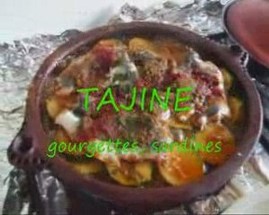 tajine tetouan gourgettes, طاجين تطواني