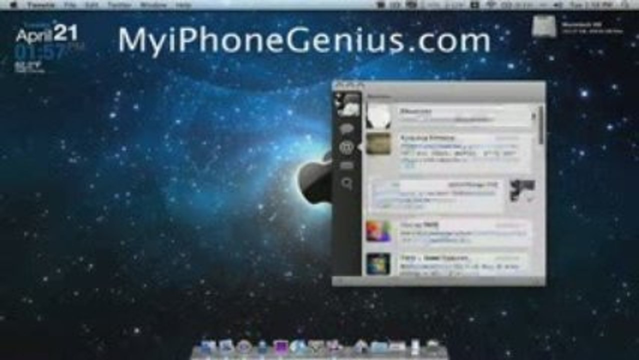 How To Use Tweetie On Mac OS X