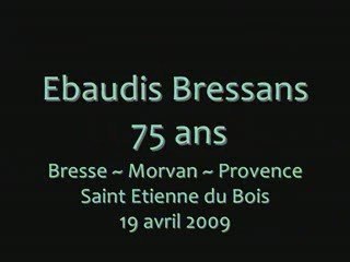 R'Gipiau : les 75 ans des Ebaudis Bressans