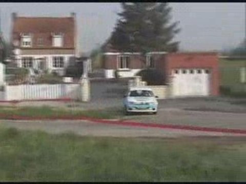 Rumas Geoffrey au rallye de la Lys 2009