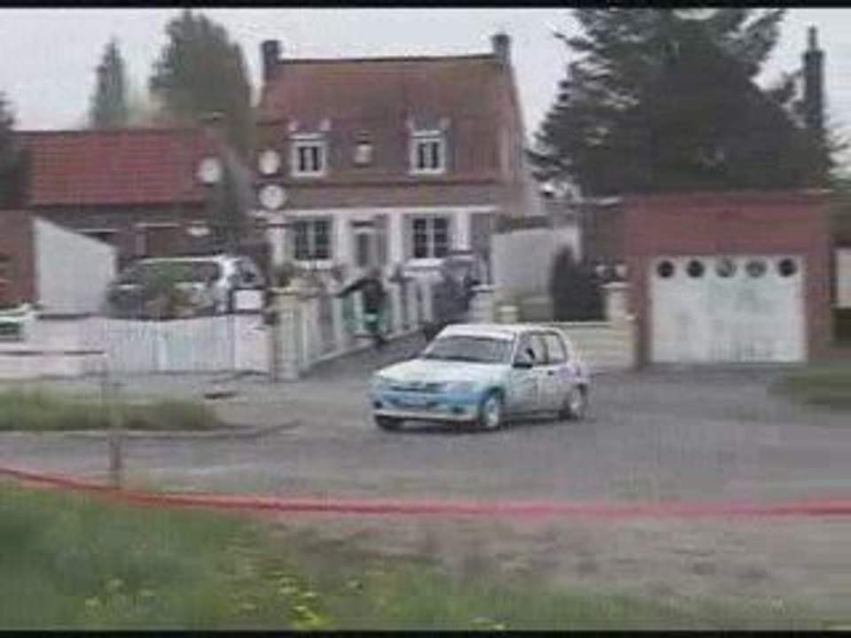 Rumas Geoffrey au rallye de la Lys 2009