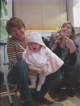 Premiers éclats de rire!!